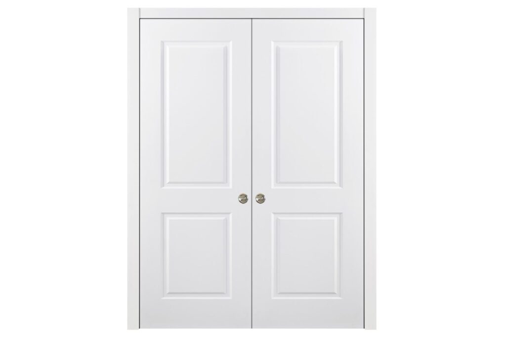 2-Panel Interior Closet Double Door — Phila Doors Trims